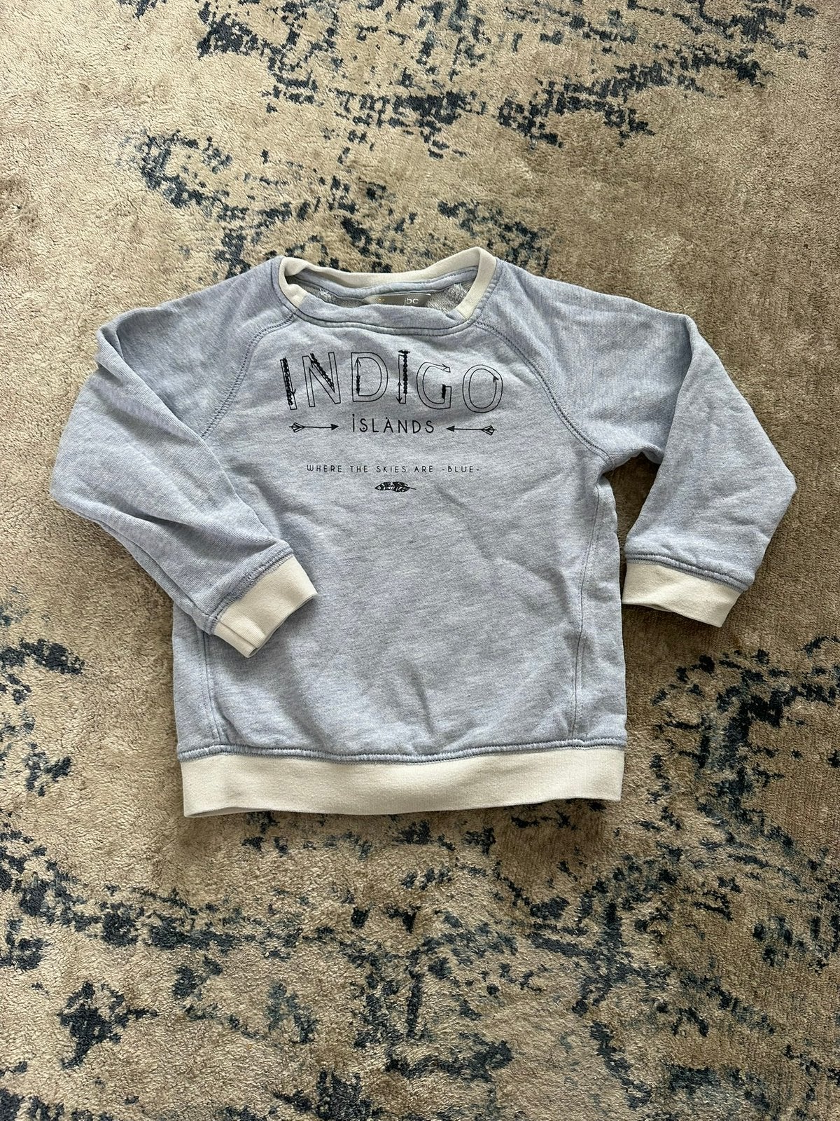 Mooie lichtblauwe trui JBC maat 98, Ophalen of Verzenden, Zo goed als nieuw, Jongen, Trui of Vest