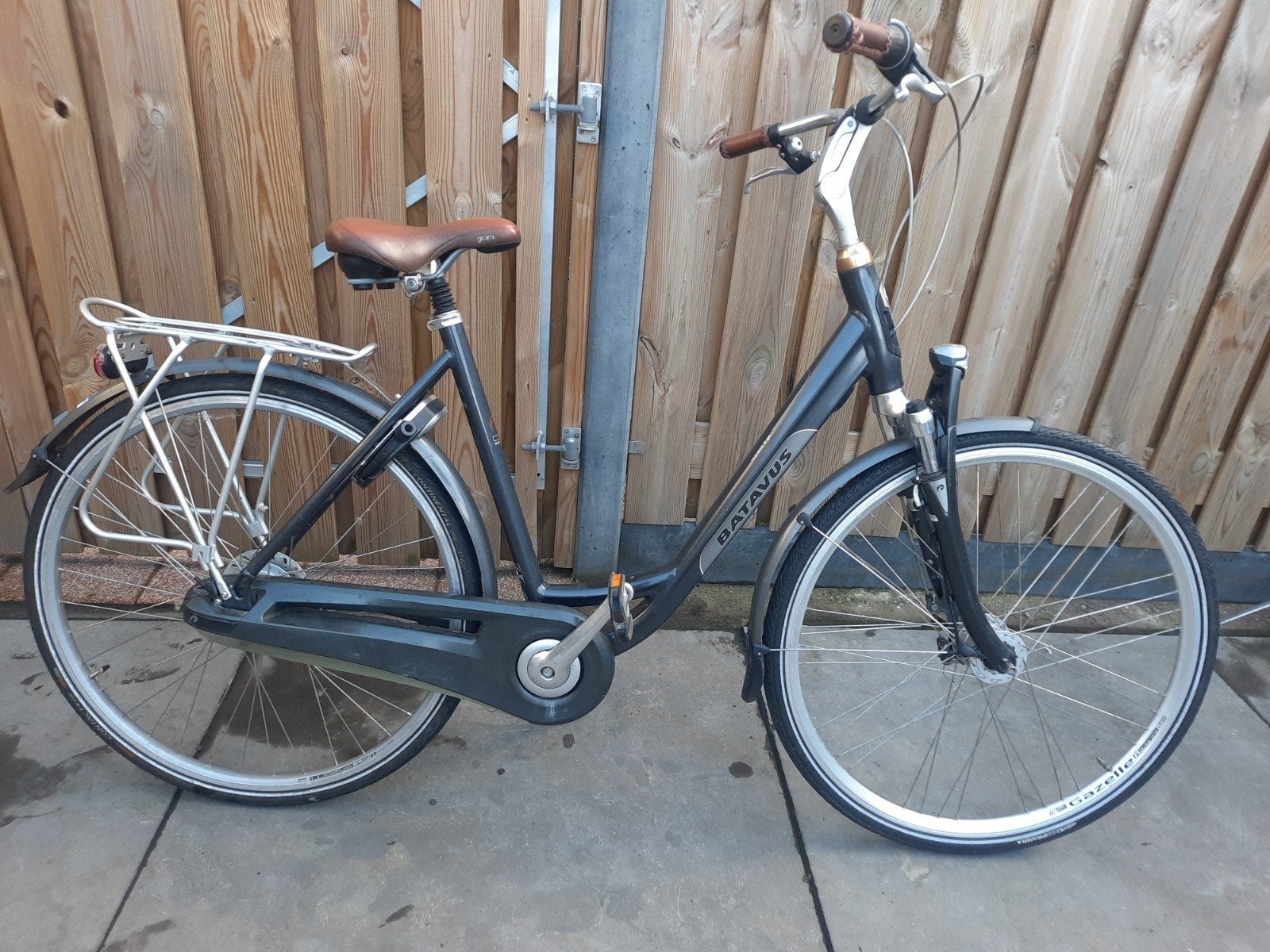 Damesfiets Batavus Monaco 28 inch 53 cm frame 8 versnelling, Ophalen, 53 tot 56 cm, Versnellingen, Batavus