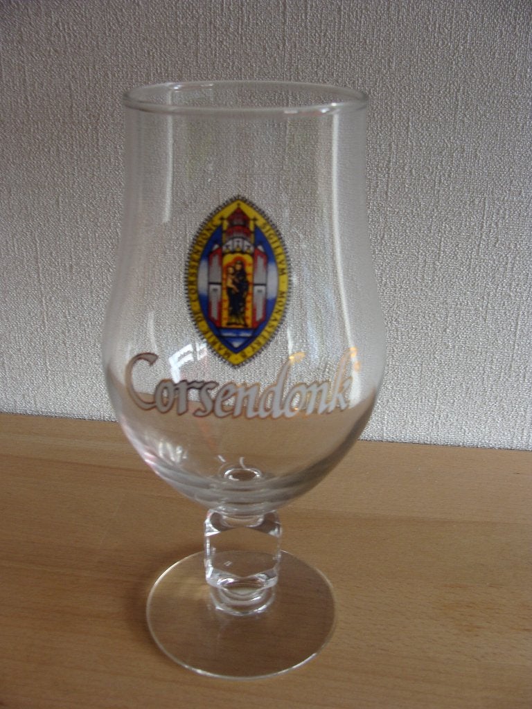 Bierglas Marie de Corssendonc Sigillvm Monasstery B Corsendo, Ophalen of Verzenden, Zo goed als nieuw, Bierglas