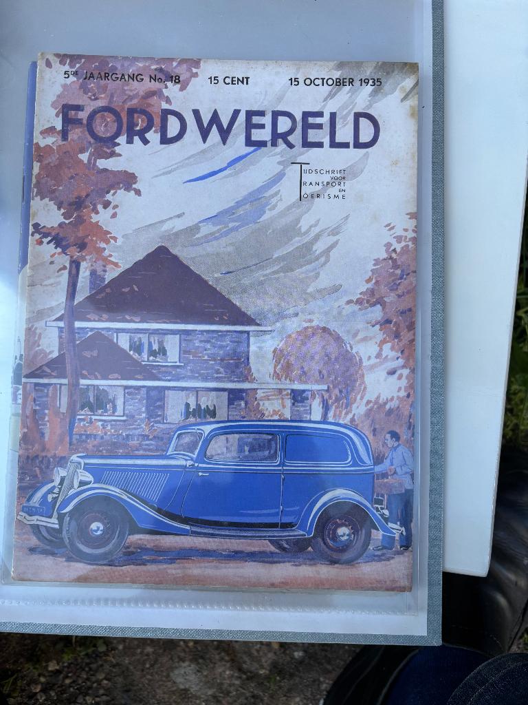 Fordwereld  1935  nr 18, Ophalen of Verzenden, Gelezen, Ford