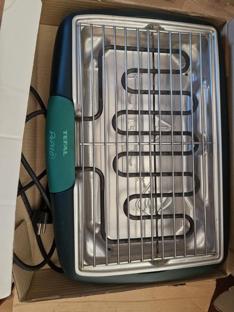 Tafel barbecue  tefal Pepito, Tuin en Terras, Elektrische barbecues, Ophalen of Verzenden, Nieuw