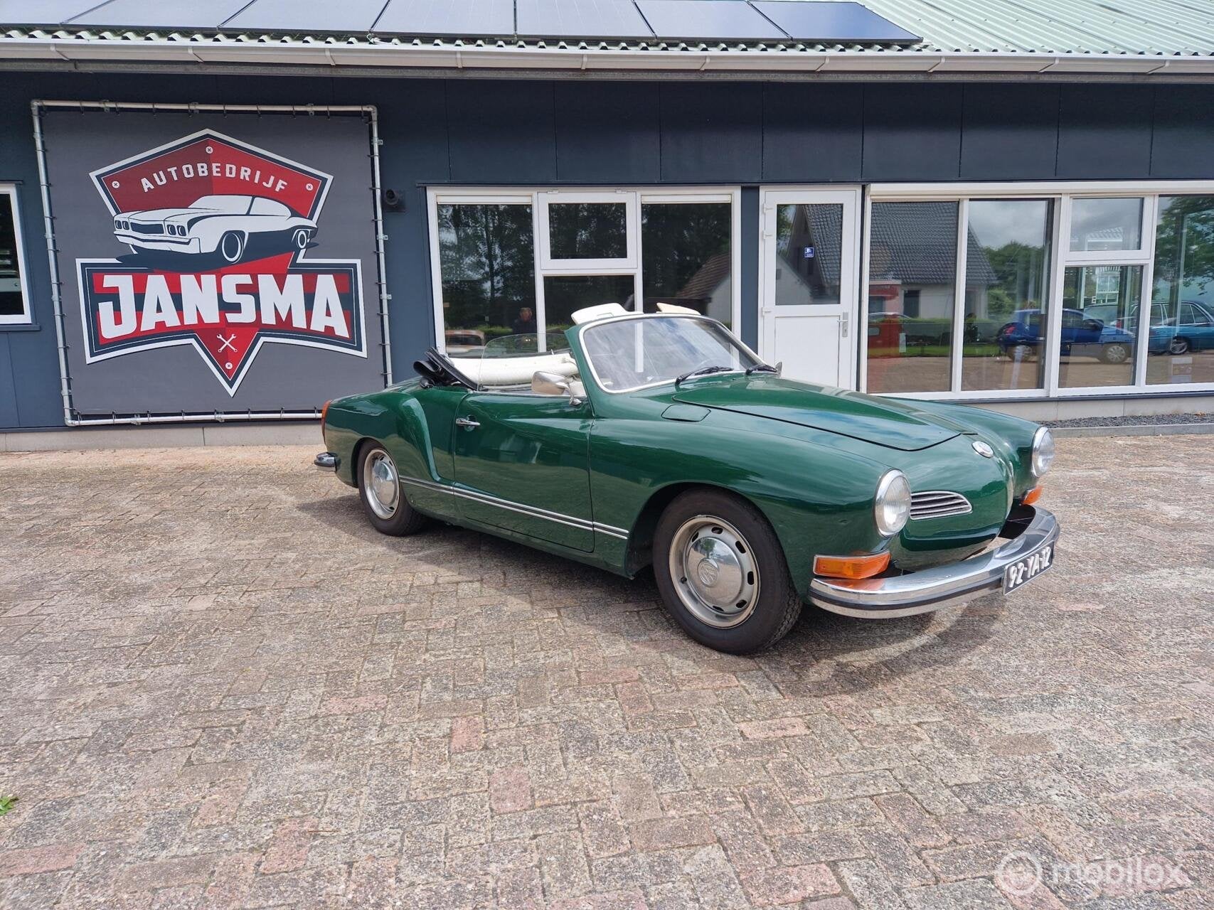 Volkswagen Karmann Ghia Cabriolet 1973, Auto's, Volkswagen, Achterwielaandrijving, Gebruikt, 4 cilinders, Cabriolet