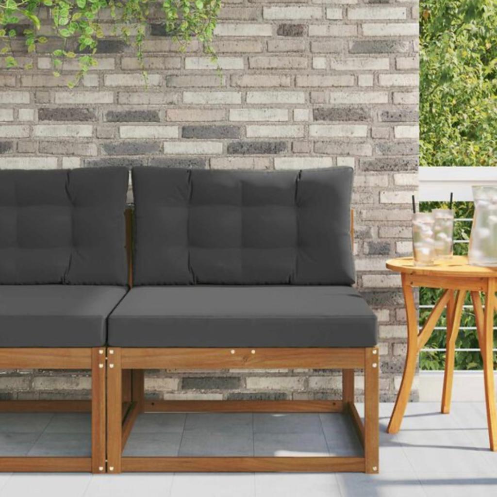 2 Kussens voor loungebankje tuin, Tuin en Terras, Tuinmeubel-accessoires, Ophalen, Nieuw