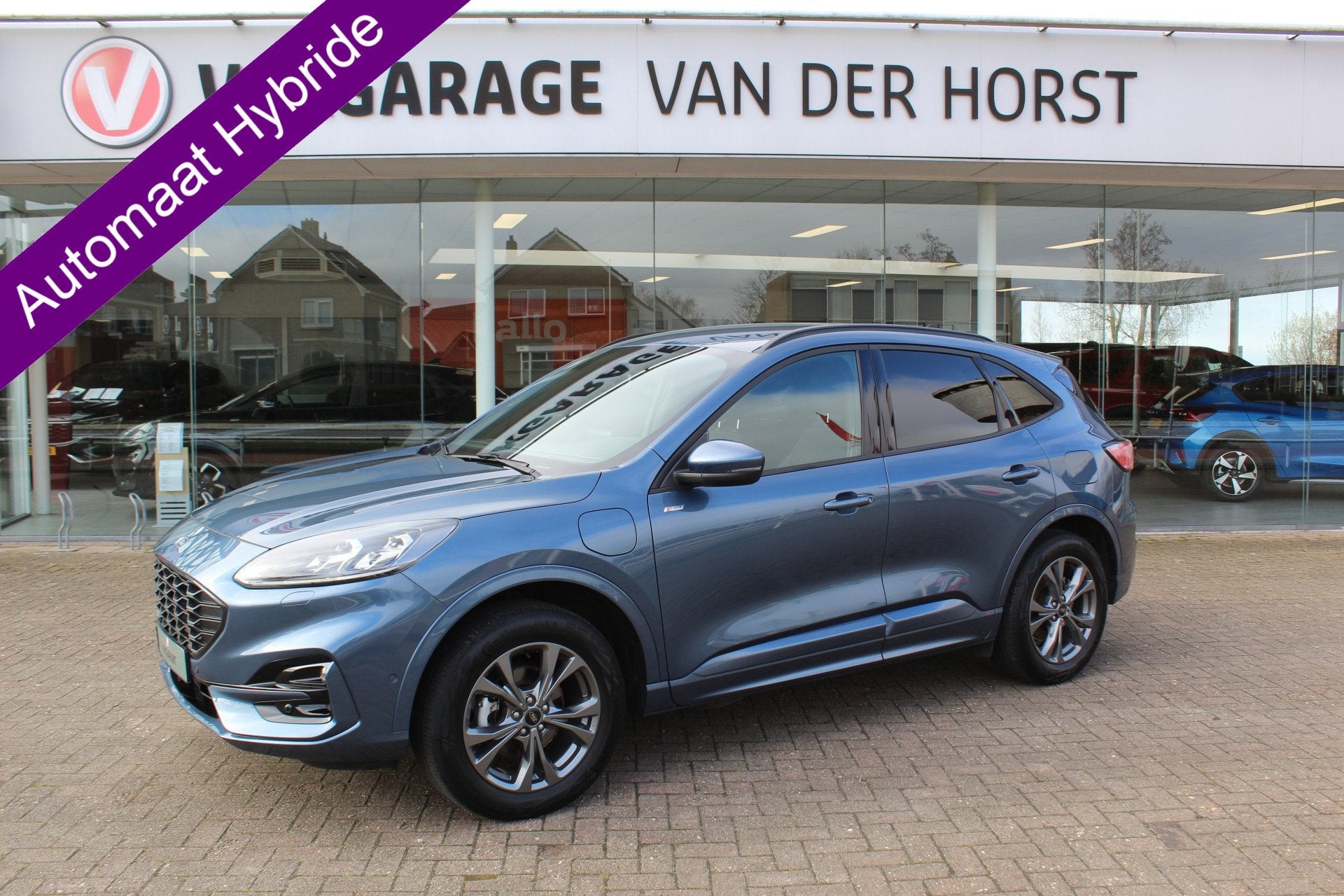 Ford Kuga 2.5 PHEV ST-Line X Winter Pack, Cruise Contol, Cli, Auto's, 14 kWh, Gebruikt, 4 cilinders, Blauw