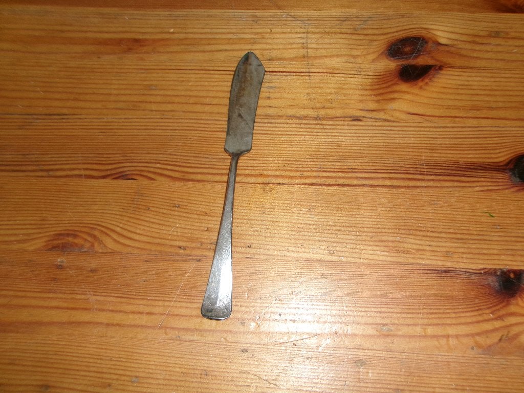 Botermesje Verzilverd - Haags lofje - Gero 90, Ophalen of Verzenden