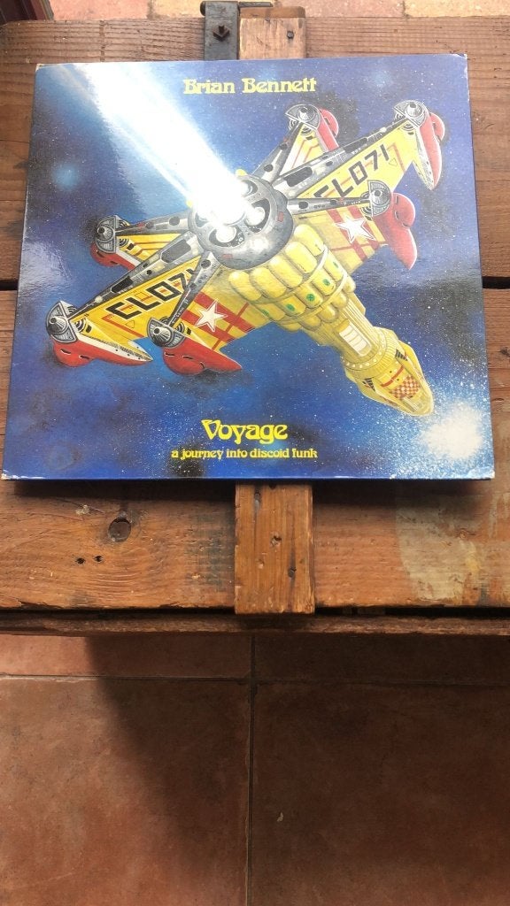 ZELDZAAM Brian Bennett – Voyage (A Journey Into Discoid Funk, Cd's en Dvd's, Vinyl | Rock, Ophalen of Verzenden, Zo goed als nieuw