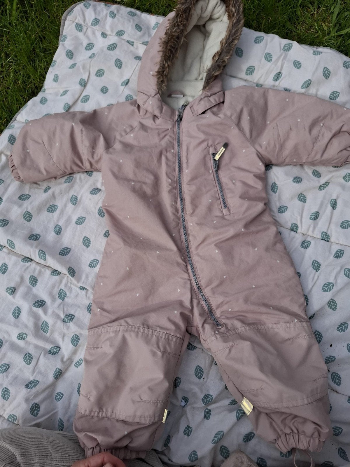 roze winterpak skipak maat 80, Gebruikt, Meisje, H&M, Ophalen of Verzenden