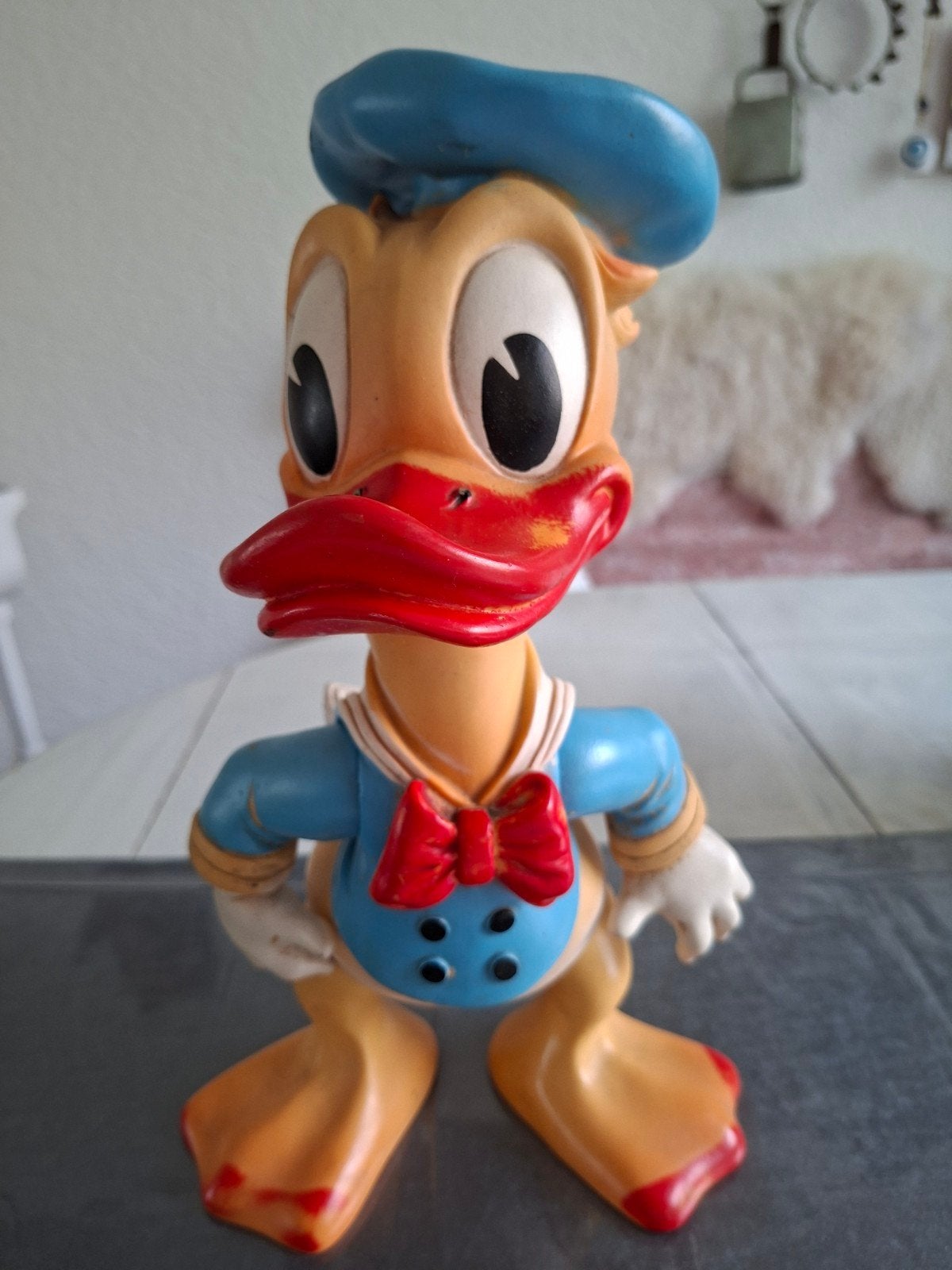 Donald Duck Disney 1962, Ophalen of Verzenden, Donald Duck, Gebruikt, Beeldje of Figuurtje