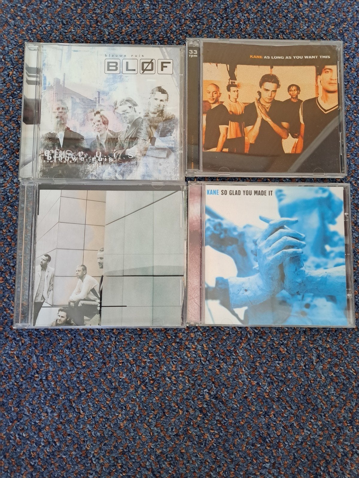 2x2 cd's van Blof en Kane Z.G.A.N, Inclusief doosje, Overige typen, Ophalen of Verzenden, Zo goed als nieuw
