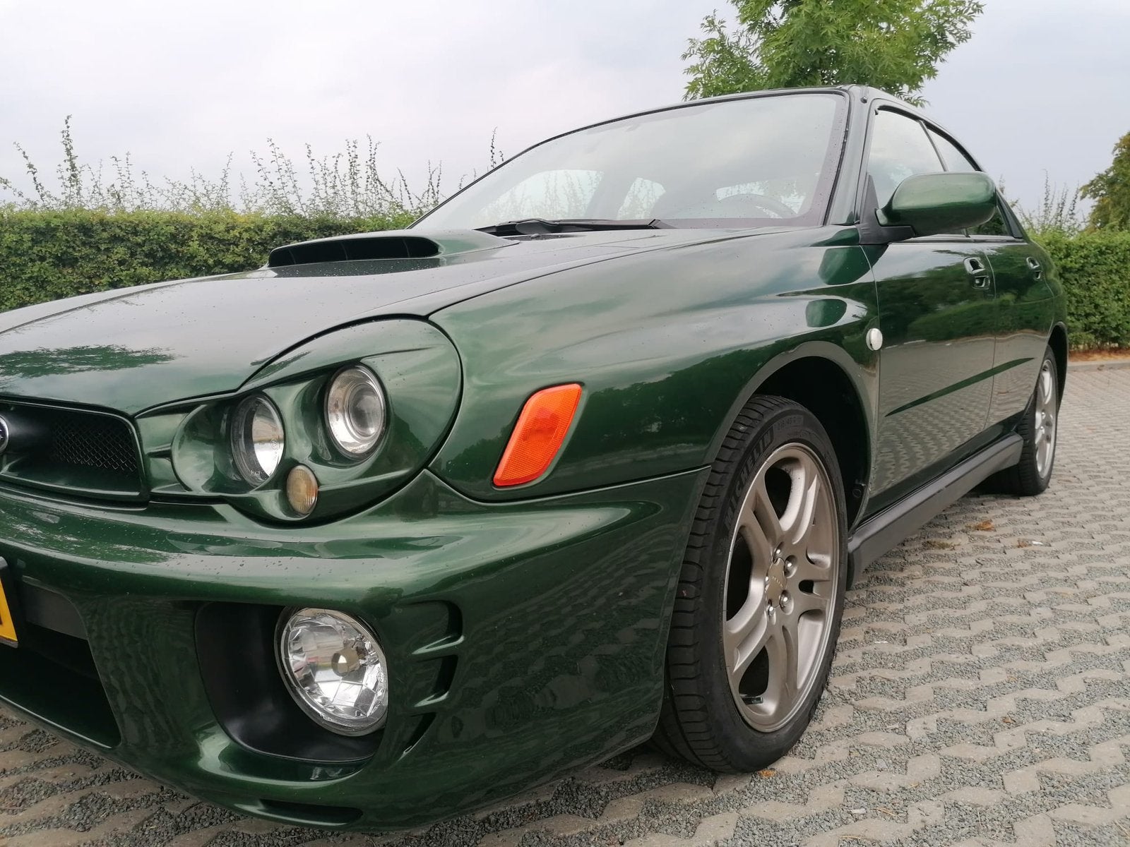 Subaru Impreza 2.0 Turbo WRX AWD 2004 Groen, 1994 cc, 1340 kg, 4 cilinders, Metallic lak