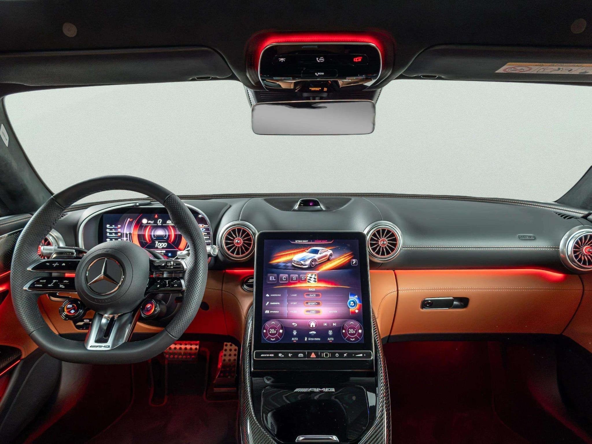 Mercedes-AMG GT 63 S E Performance Night Edition, Auto's, Automaat, 2095 kg, Stof, 4 stoelen
