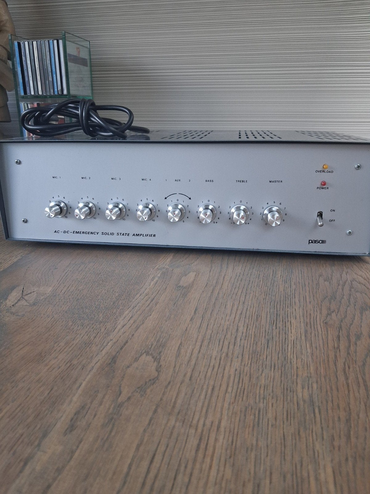 vintage PA versterker, Audio, Tv en Foto, Overige merken, Ophalen of Verzenden, Minder dan 60 watt, Gebruikt
