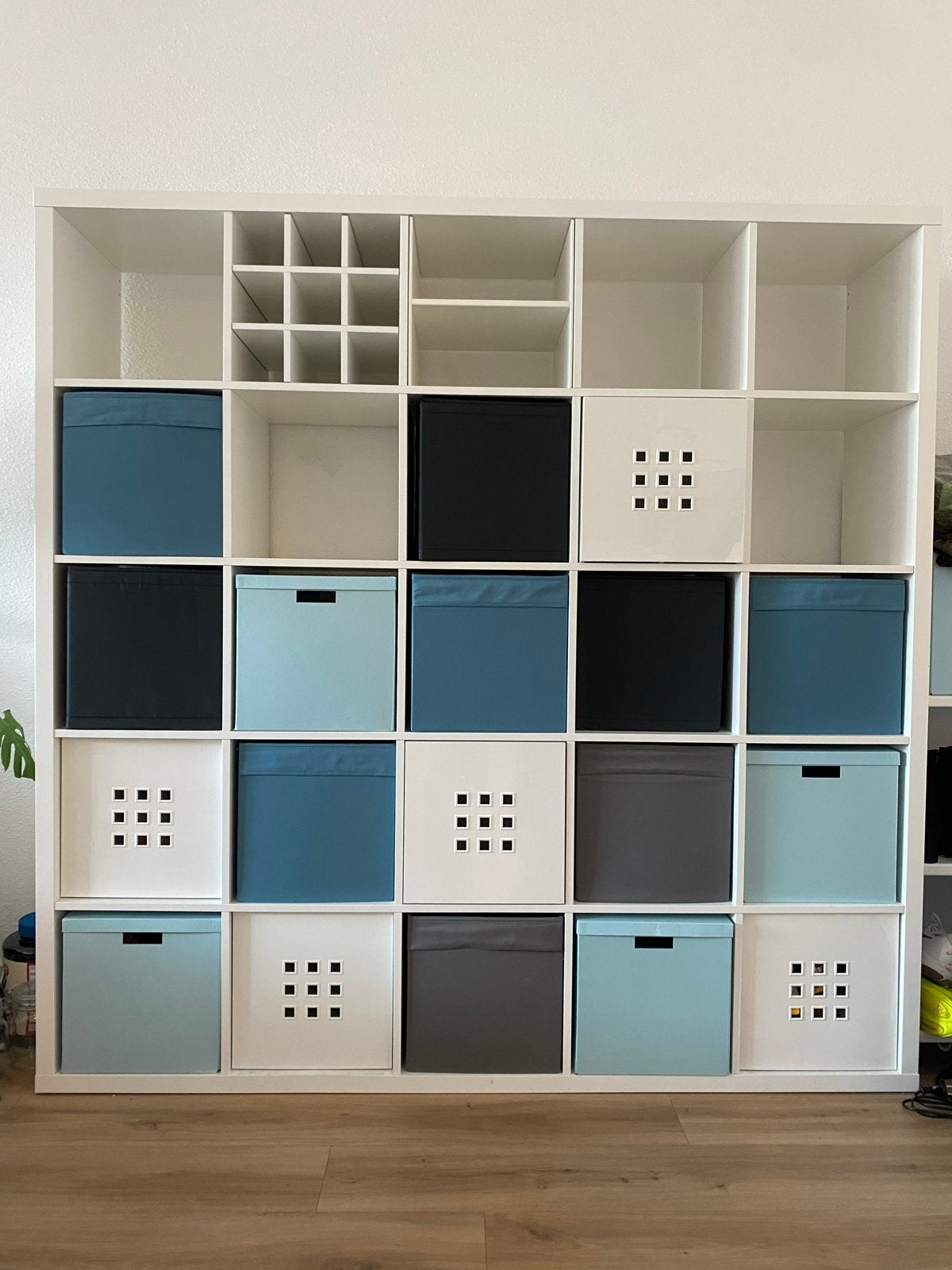 IKEA KALLAX Kast 5x5 white, 182x182x39cm, Ophalen, Gebruikt, 150 tot 200 cm, 150 tot 200 cm