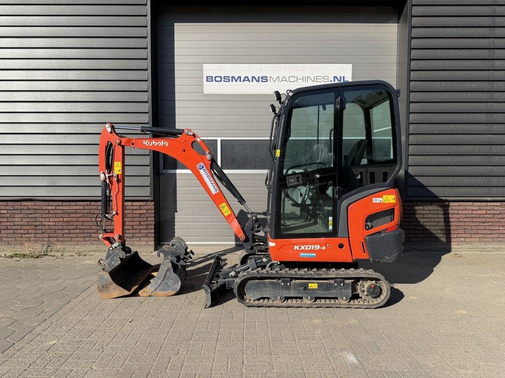 Kubota KX019 minigraver BJ 2024 255 uur, Zakelijke goederen, Machines en Bouw | Kranen en Graafmachines, Kubota Hol, Kbt_g.eu_market_surveillance@kubota.com