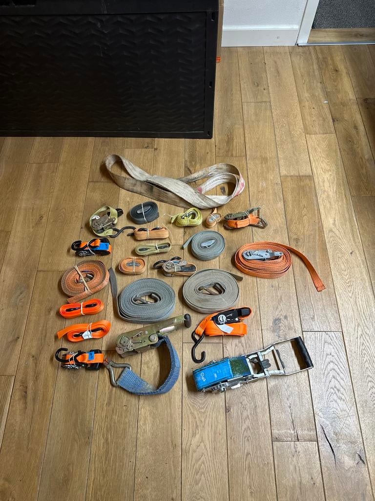 Diverse spanbanden en hijsbanden, Ophalen of Verzenden, Gebruikt, Universele onderdelen
