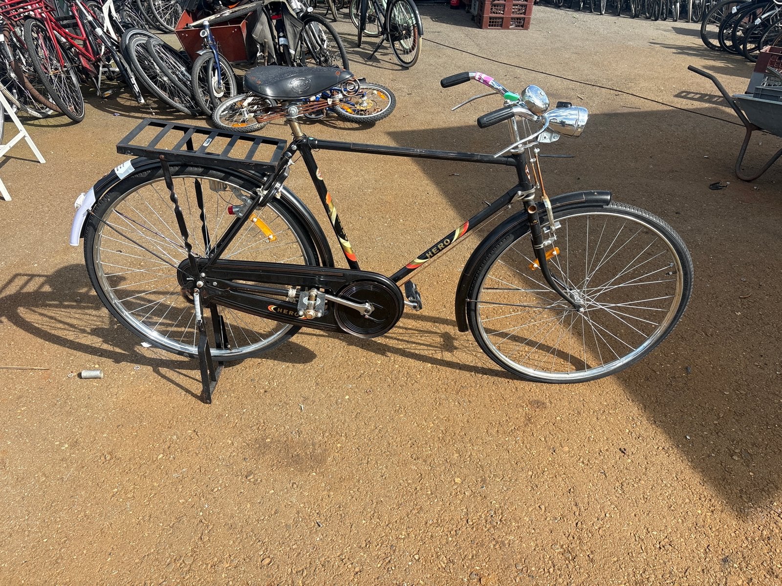 Hero Herenfiets - Klassiek en Betrouwbaar, Overige merken, Gebruikt, Ophalen of Verzenden, A