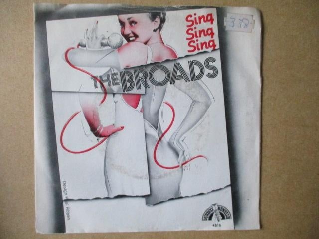 s1032 the broads - sing sing sing, Ophalen, Gebruikt, Overige genres, 7 inch
