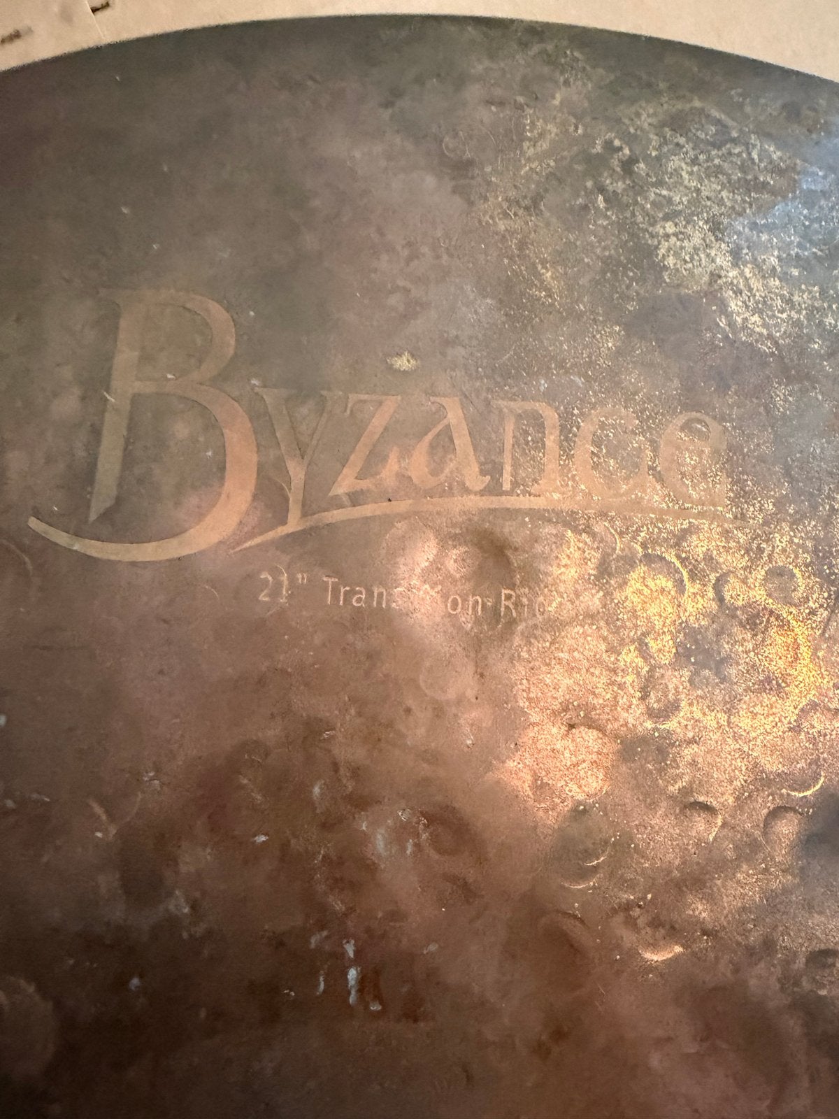 Meinl Byzance 21" Transition Ride Bekken, Ophalen of Verzenden, Zo goed als nieuw, Overige merken