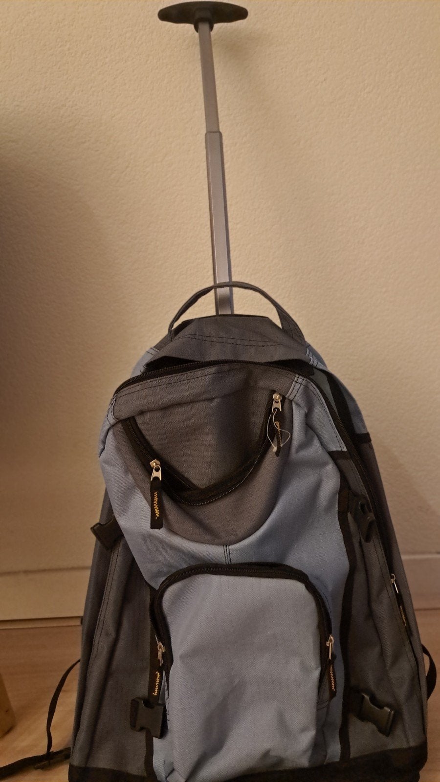Rugzak op wieltjes - Handige trolley rugzak, Gebruikt, 25 tot 40 cm, Ophalen of Verzenden, Overige merken