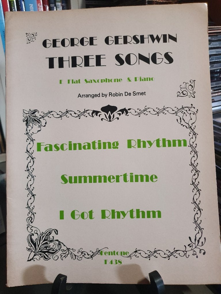 George Gershwin three songs, Muziek en Instrumenten, Ophalen, Artiest of Componist, Populair