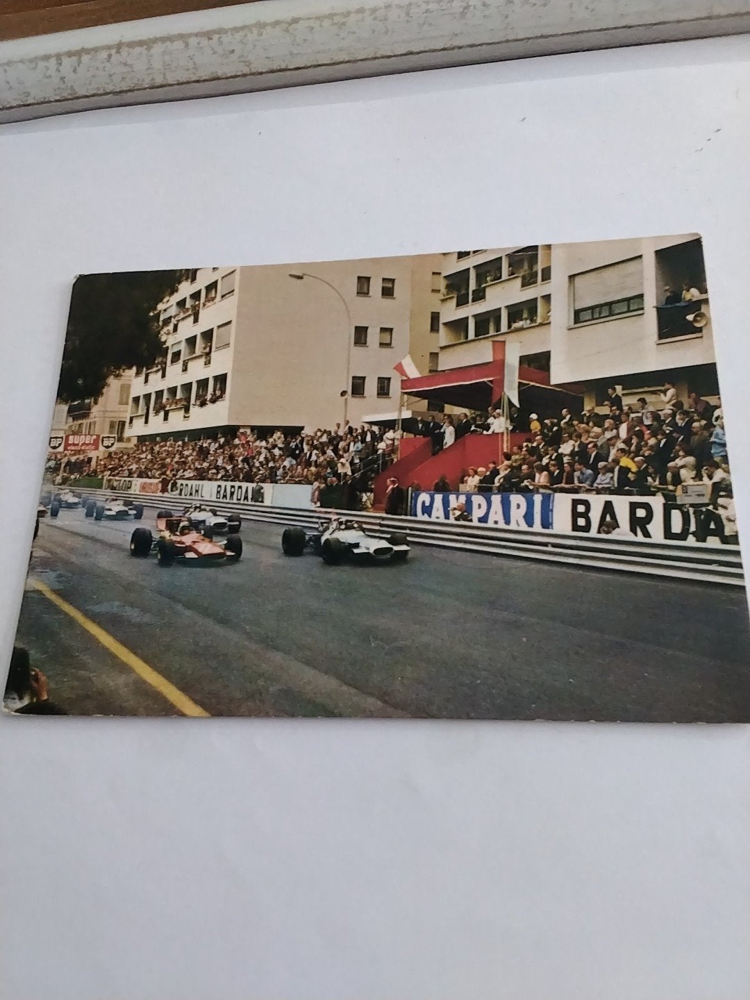 Grand Prix Monaco Ansichtkaart - Formule 1 Race, Ophalen of Verzenden, 1960 tot 1980, Gelopen