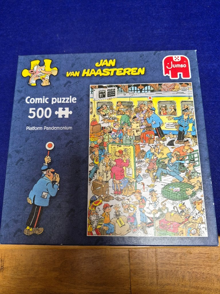 Jan van Haasteren puzzel van 500 stukjes, Ophalen of Verzenden, 500 t/m 1500 stukjes, Zo goed als nieuw, Legpuzzel