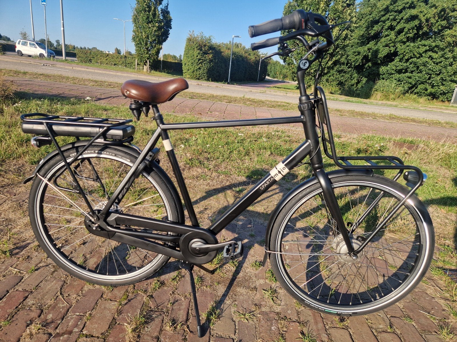 ELEKTRISCHE FIETS SPARTA MOJO (GOEDE ACCU), Fietsen en Brommers, Fietsen | Heren | Herenfietsen, 57 tot 61 cm, Ophalen, Zo goed als nieuw