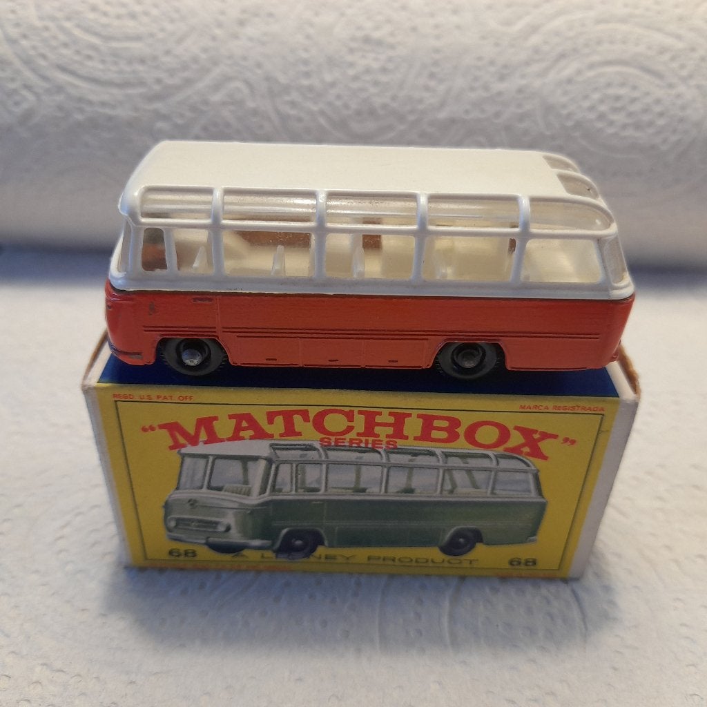 Matchbox Lesney Mercedes Coach. Mint in near mint doos., Ophalen of Verzenden, Zo goed als nieuw, Auto