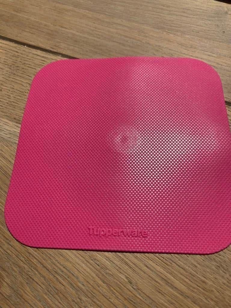 Tupperware pottenlapje  roze, Ophalen of Verzenden, Nieuw, Overige kleuren, Overige typen