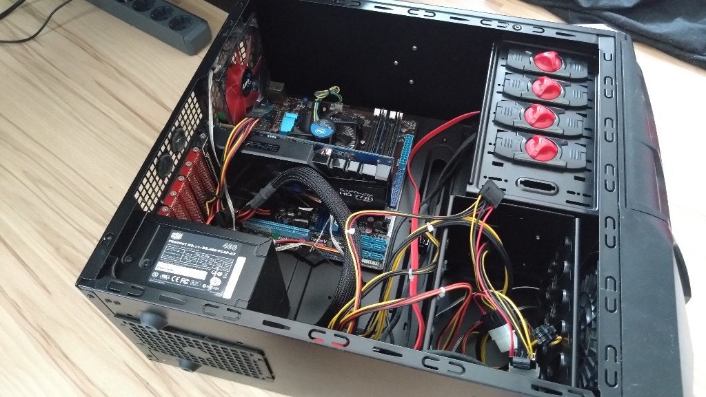 Oude incomplete PC | i5 750 | Intel P55 Chipset | 8 GB DDR3, Ophalen, Gebruikt, 8 GB, Zelf gebouwde pc