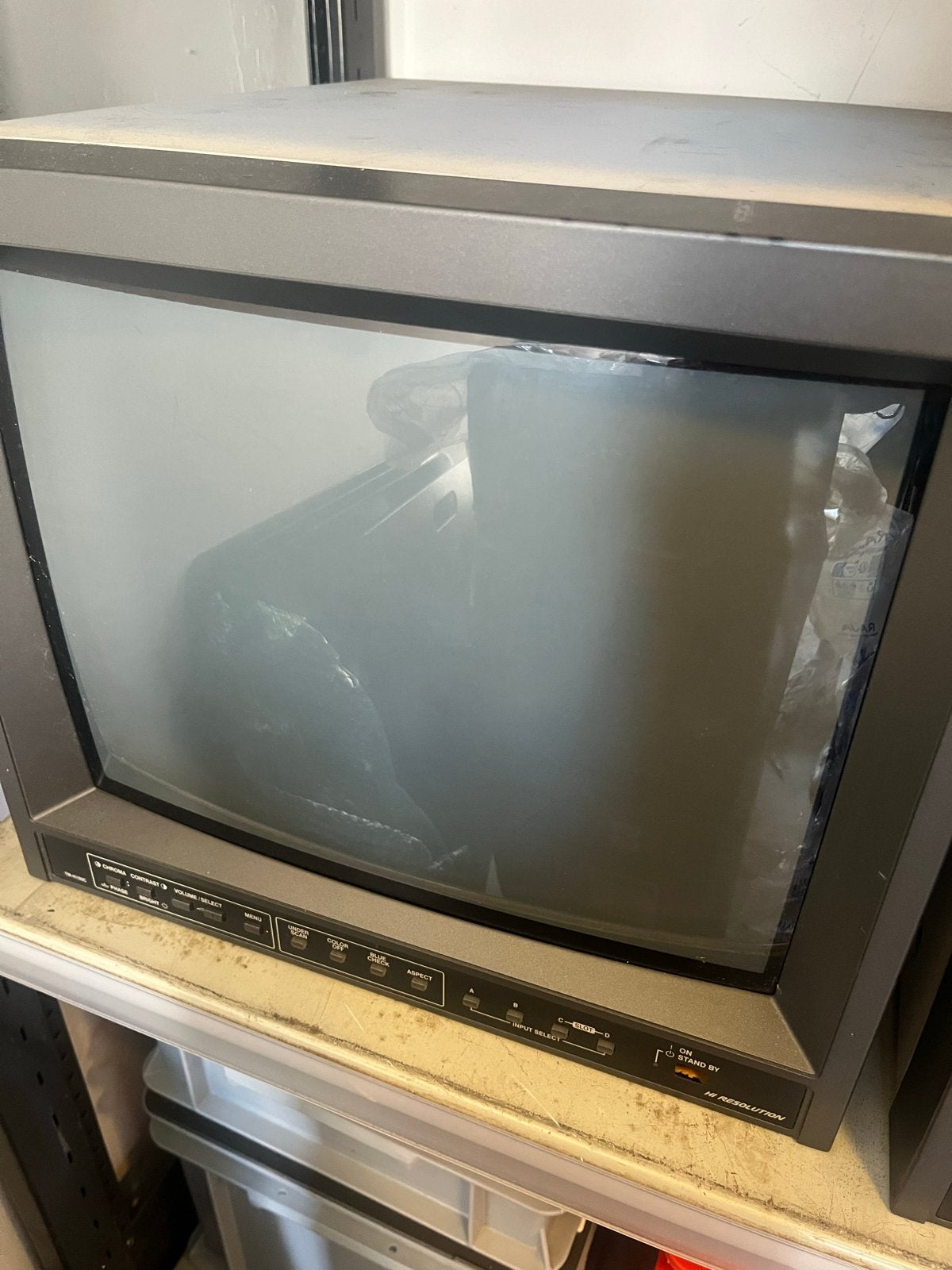 2 JVC CRT TV's - Perfect voor retro gaming, Ophalen