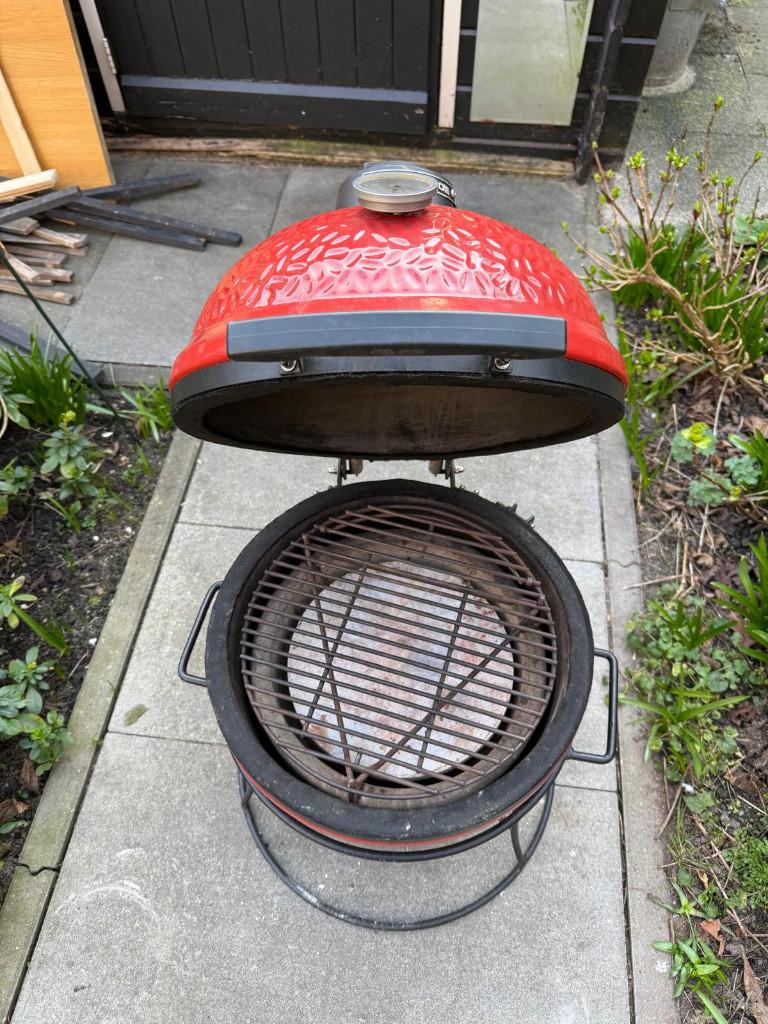 Kamado Joe Junior, in goede en nette staat, Ophalen, Gebruikt, Kamado Joe, Met accessoires