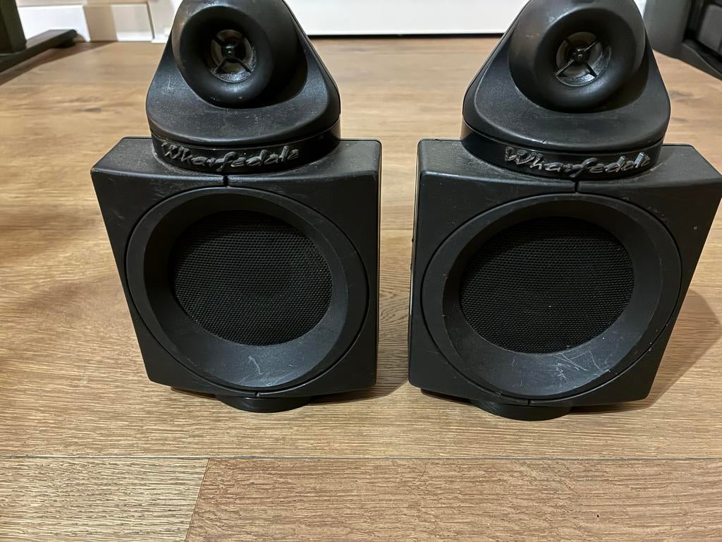 Wharfedale speakers - Klassiek geluid met aandacht nodig, Ophalen, Gebruikt, Front, Rear of Stereo speakers, Overige merken