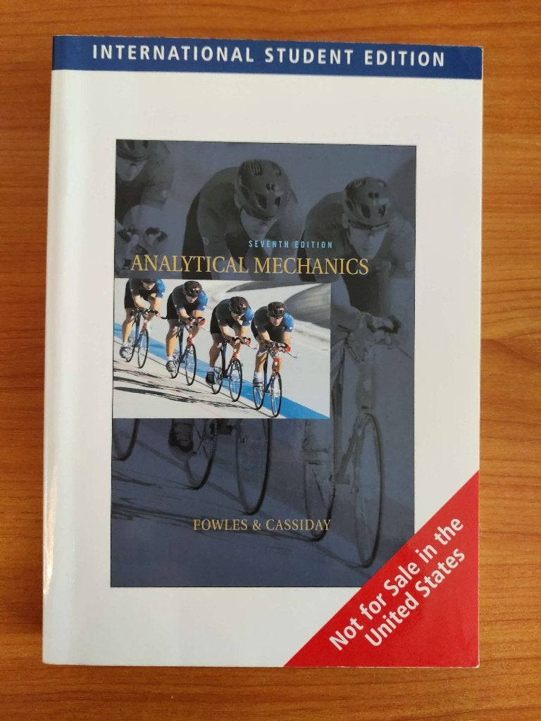 Fowles & Cassiday - Analytical Mechanics, 7th edition, Ophalen of Verzenden, Beta, Zo goed als nieuw, WO