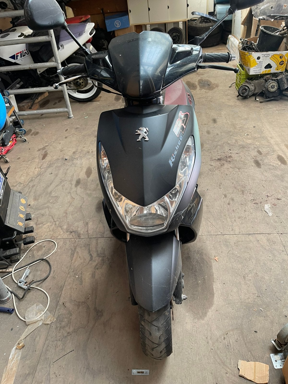 Peugeot Kisbee voor opknappen of onderdelen, Ophalen, Gebruikt, Overige modellen, Maximaal 45 km/u