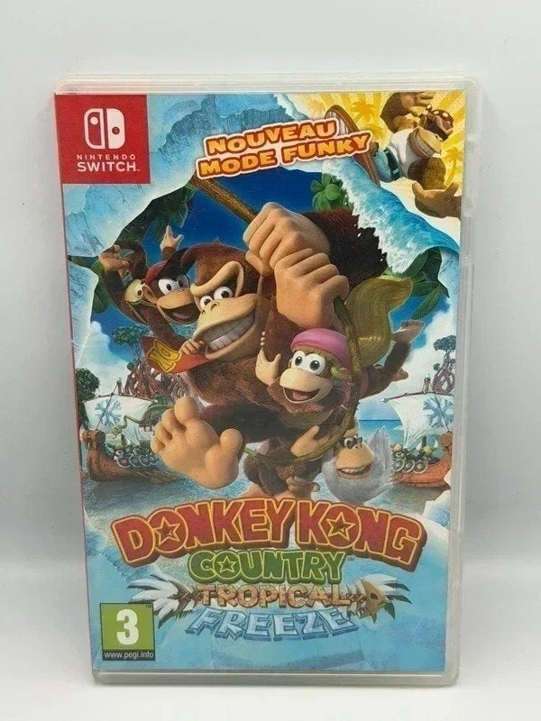 Donkey Kong Country Tropical Freeze Nintendo Switch, Nintendo, Nintendo, 1 speler, Ophalen of Verzenden
