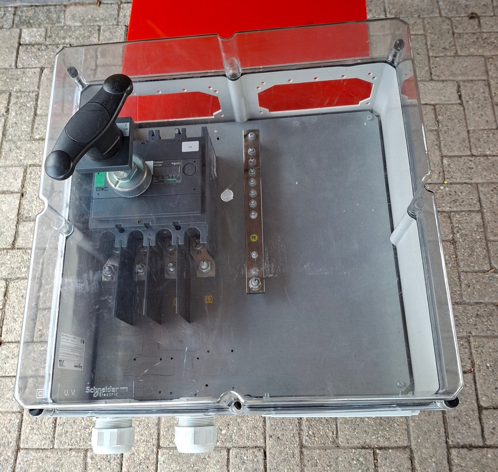 EATON HOLEC HALYESTER Hoofdschakelaar 400A 4P Groepenkast, Hobby en Vrije tijd, Ophalen of Verzenden, Zo goed als nieuw