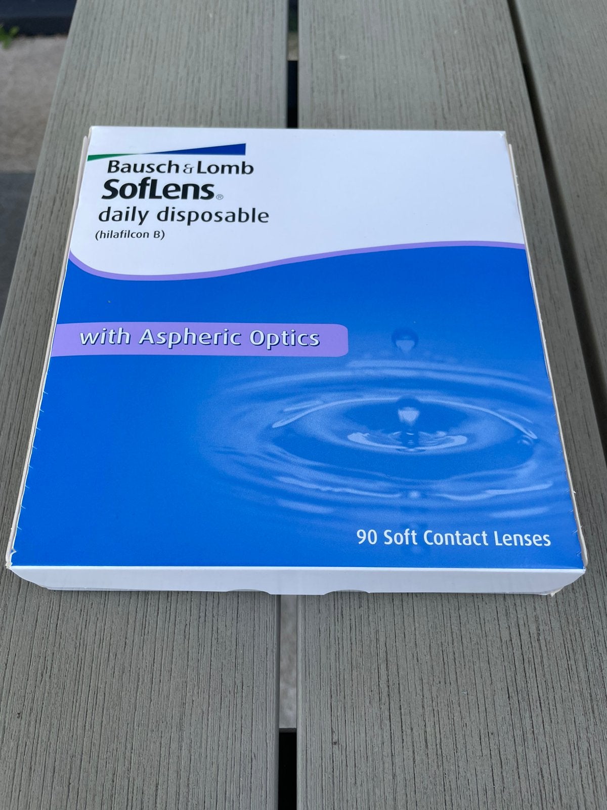Contactlenzen -0.75 soflens daily disposible Bausch and Lomb, Ophalen of Verzenden, Nieuw, Bril, Overige merken