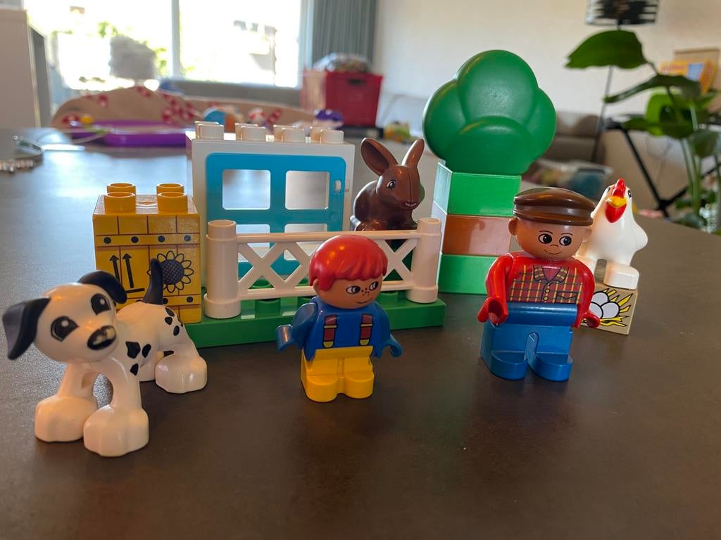 Duplo kinderboerderij., Kinderen en Baby's, Speelgoed | Duplo en Lego, Ophalen of Verzenden, Zo goed als nieuw, Duplo