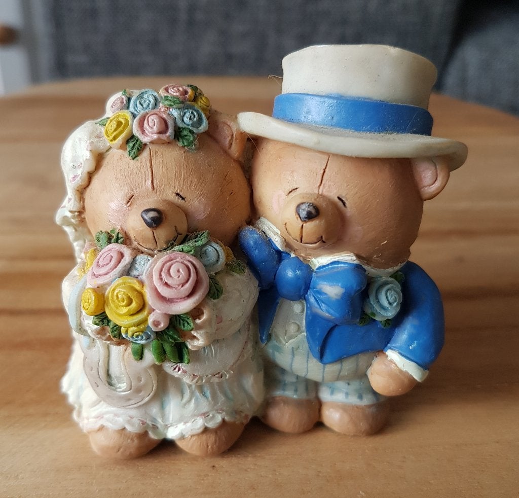 Forever Friends beeldje bruidspaar  * a, Ophalen of Verzenden, Zo goed als nieuw, Dier