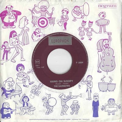 The RAINBOWS  1965 uiT DUITSLAND !! R1232, Cd's en Dvd's, Vinyl Singles, Ophalen of Verzenden, Gebruikt, 7 inch, Pop