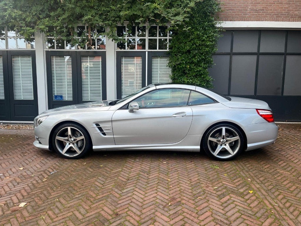 MERCEDES-BENZ SL500 EDITION 1 AIRSCARF | DESIGNO | DISTRONIC, Auto's, Euro 5, 8 cilinders, Cabriolet, Verwarmde buitenspiegels