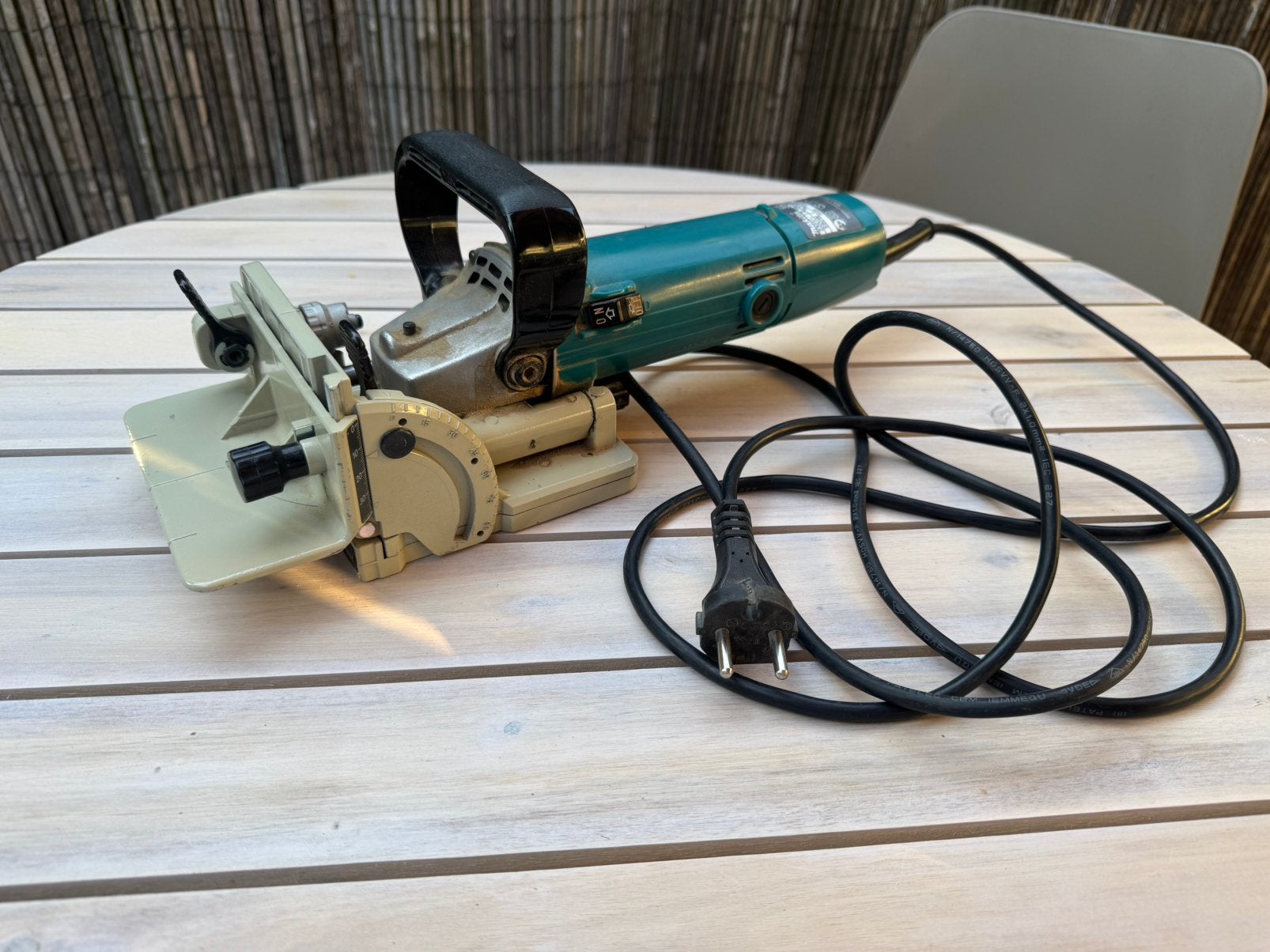 Makita 3901 Lamellenfrees Lamello, Gebruikt, Overige typen, Ophalen of Verzenden, 30 tot 70 mm