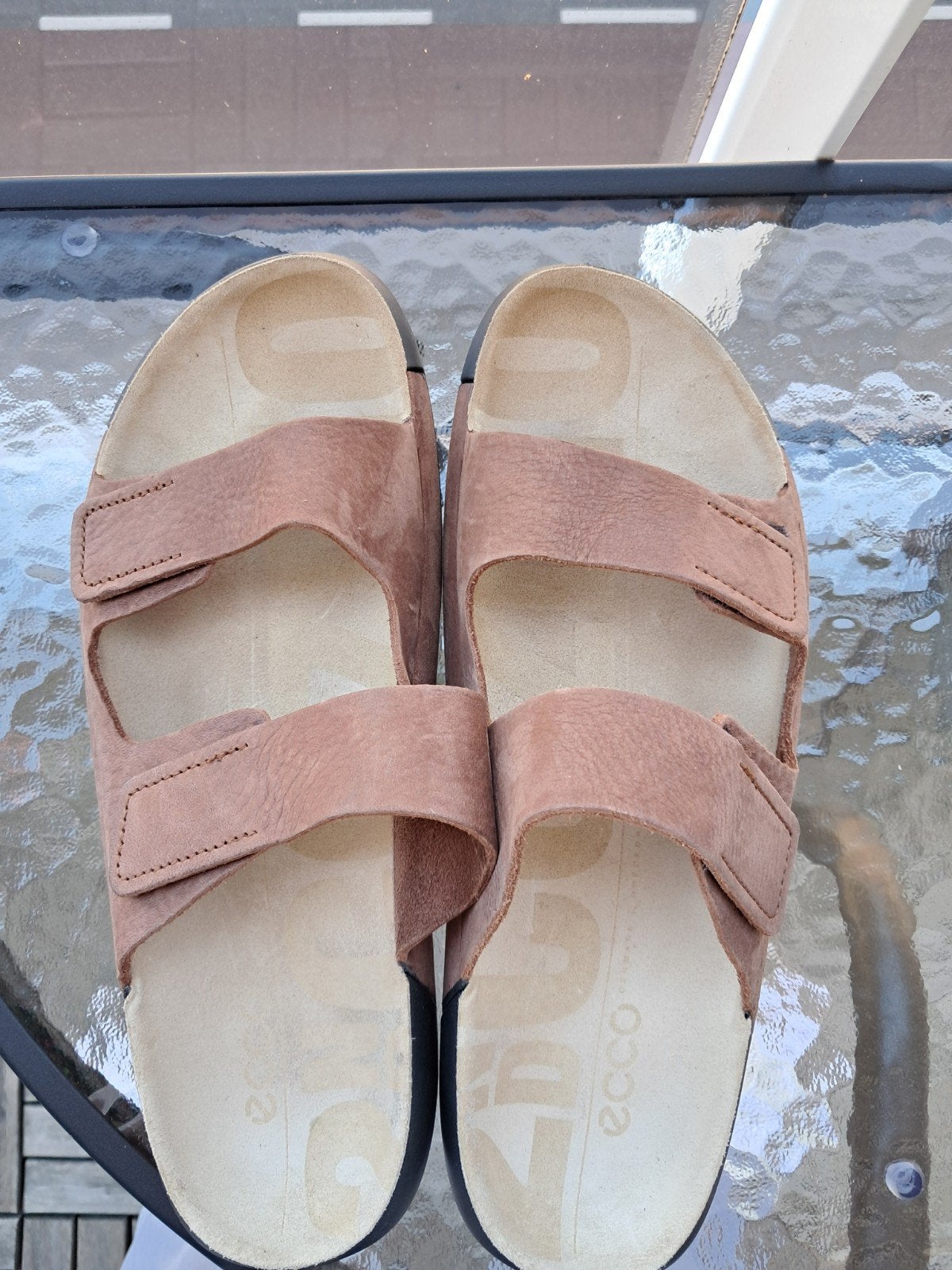Ecco Fluidform sandalen maat 41 - Zo goed als nieuw, Ecco, Bruin, Ophalen of Verzenden, Zo goed als nieuw