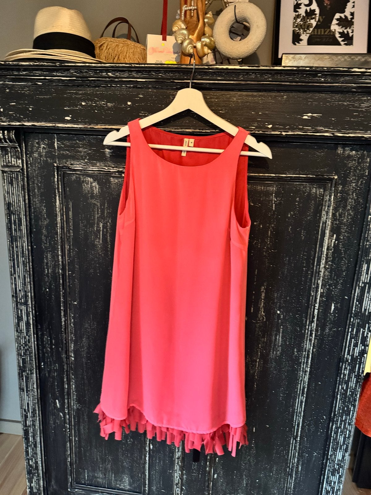 Jacky Luxury Feestelijke Roze Jurk Maat M, Ophalen of Verzenden, Zo goed als nieuw, Maat 38/40 (M), Roze