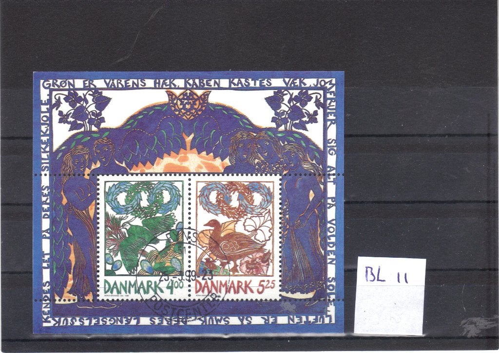 Denemarken Blok 11 gest, Ophalen of Verzenden, Denemarken, Gestempeld