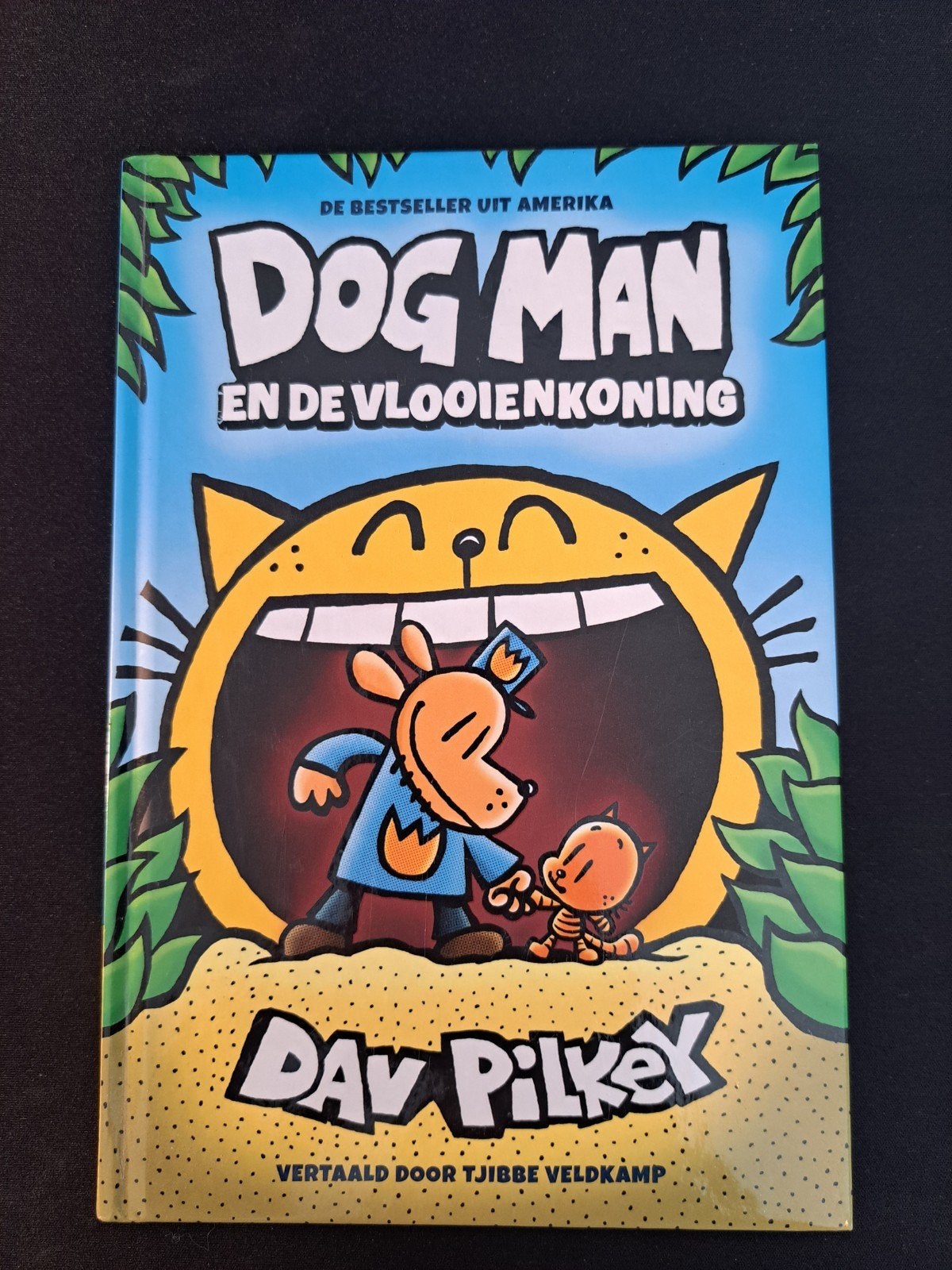 Dogman- Dog Man en de vlooienkoning (hardcover), Ophalen, Fictie algemeen, Zo goed als nieuw, Dav Pilkey