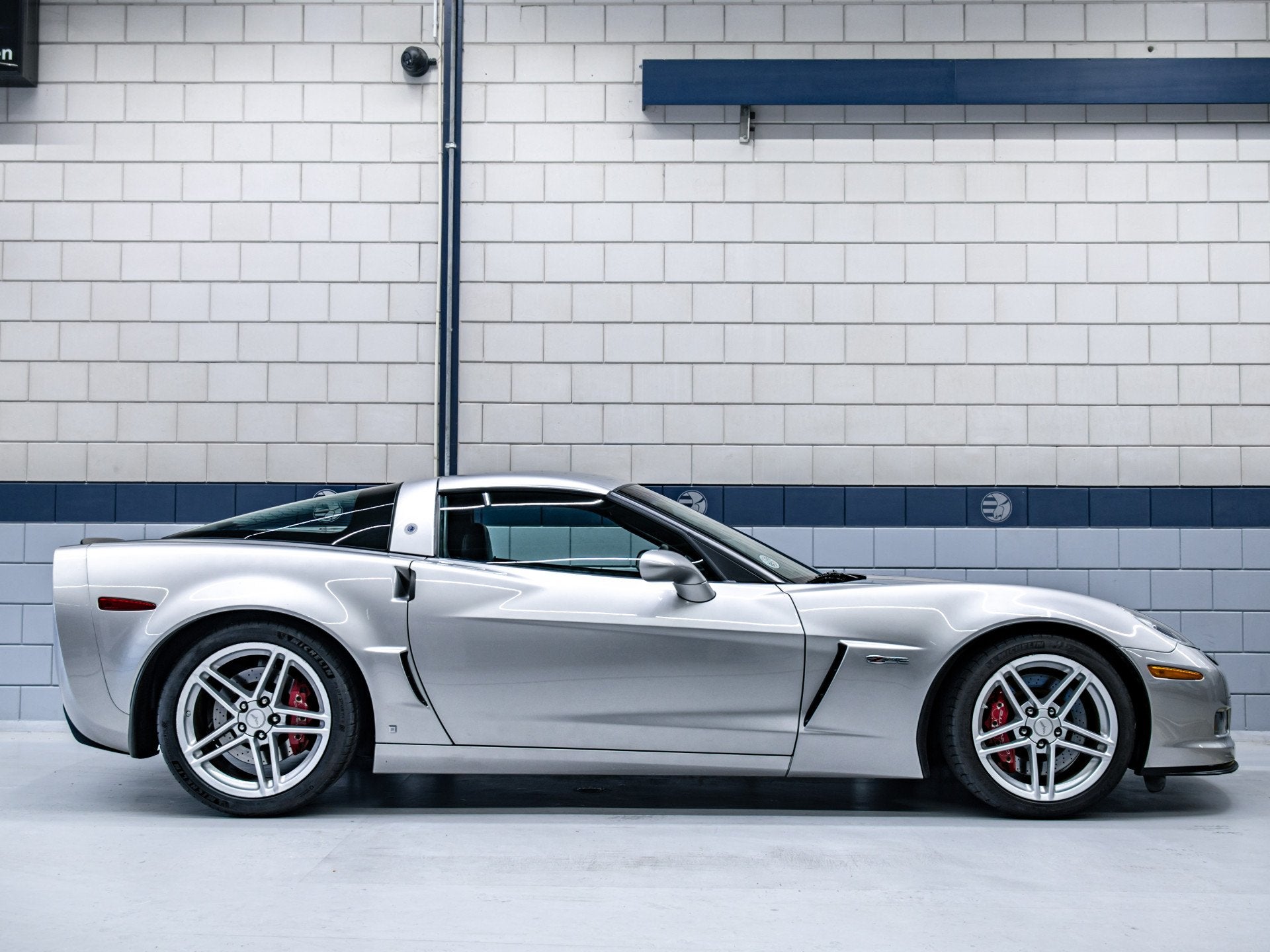 Chevrolet Corvette C6 Z06 7.0L V8 Coupe (bj 2006), Auto's, Achterwielaandrijving, Gebruikt, 8 cilinders, Leder