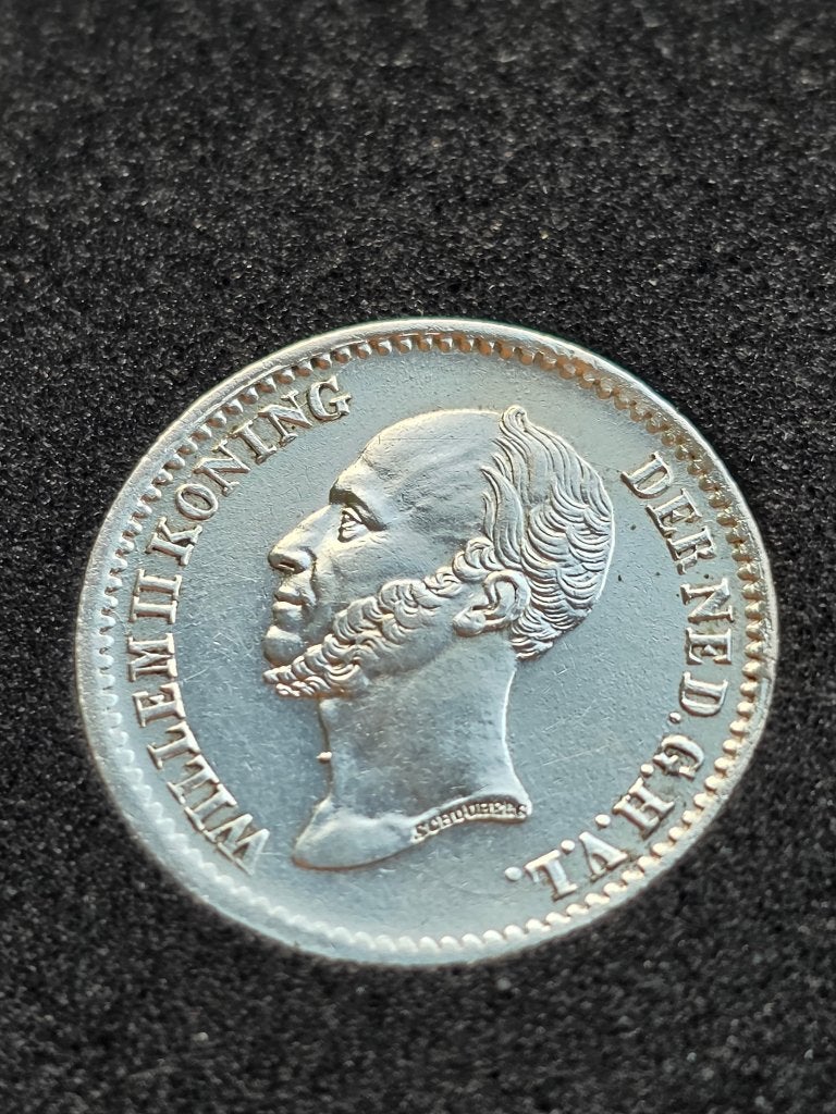 10 CENT 1849 - KWALITEIT -  UNC, Zilver, Ophalen of Verzenden, 10 cent, Losse munt
