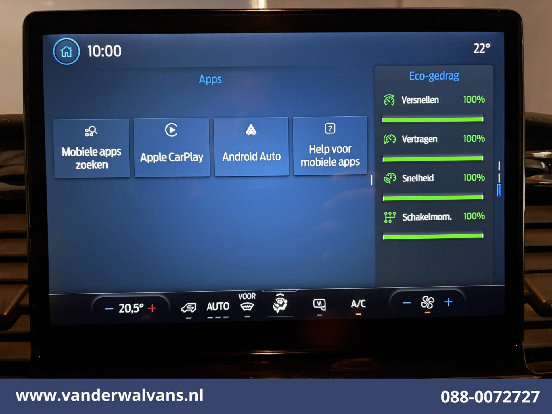 Ford Transit 2.0 TDCI 130pk L3H2 Euro6 Airco | Apple Carplay, Voorwielaandrijving, Stof, 4 cilinders, 2500 kg